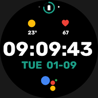 Nighty Digital 24 - watch face