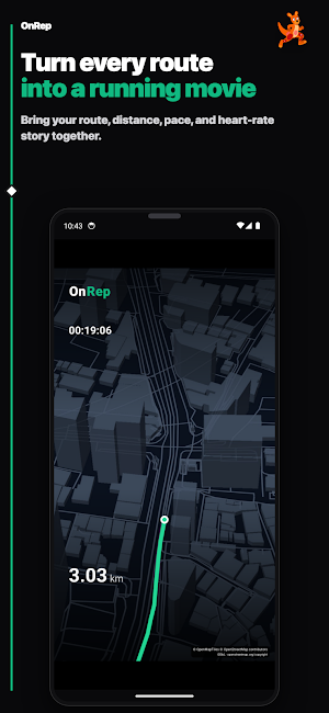 OnRep: Workout & Run Tracker Screenshot 1