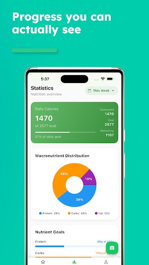 Nutri AI - Smart Food Tracker Screenshot 3