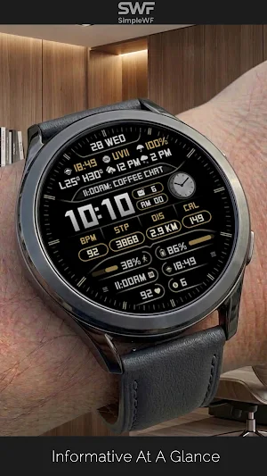 Digital Watch Face Infowatch 1 Screenshot 0