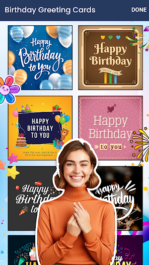 Birthday Video Maker & Wishes Screenshot 3