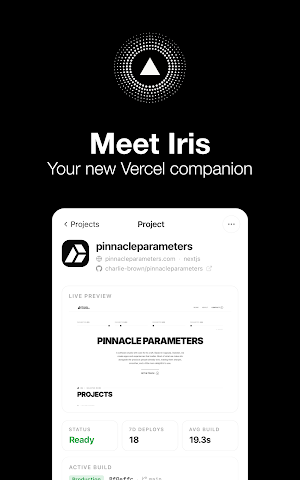 Iris for Vercel Screenshot 0