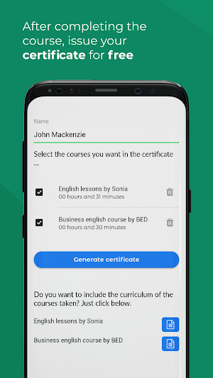 Cursa - free courses with certificate Screenshot 1