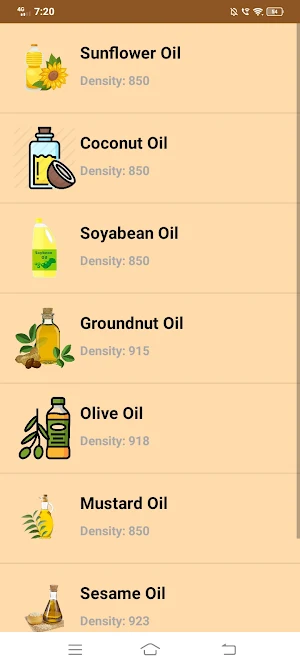 UnConvertPlus - KG to Litre. Screenshot 3