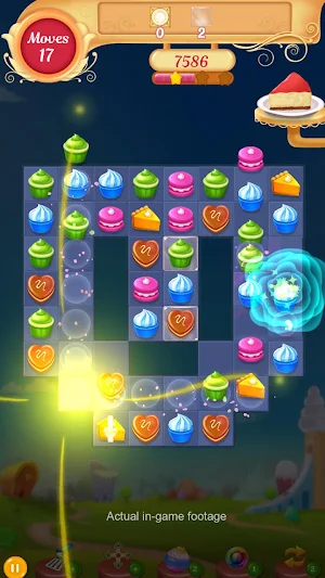 Cupcake Match 3 Mania Screenshot 2