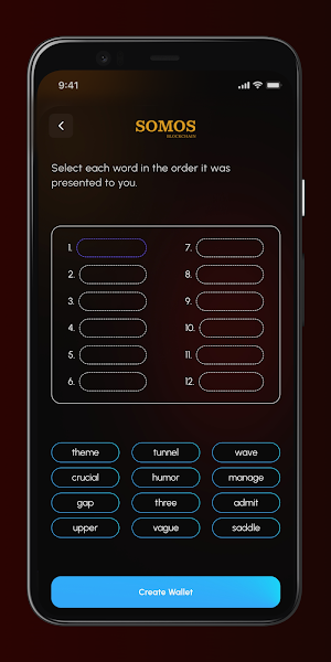 Somos Blockchain App Screenshot 3