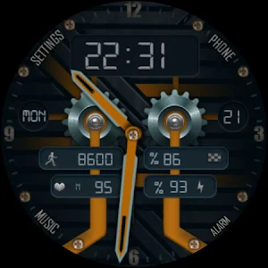 W-Design WOS057 - Watch Face Screenshot 3