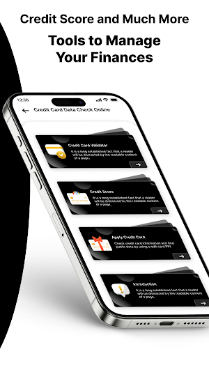 Credit Card Data Check Online Screenshot 1