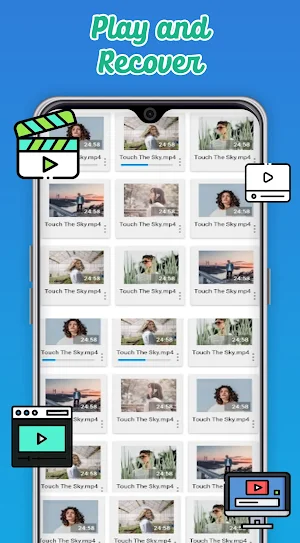 Restore Deleted Video & Player Screenshot 2