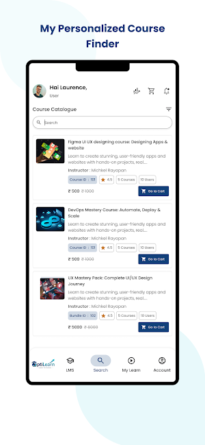 OptiLearn Screenshot 1