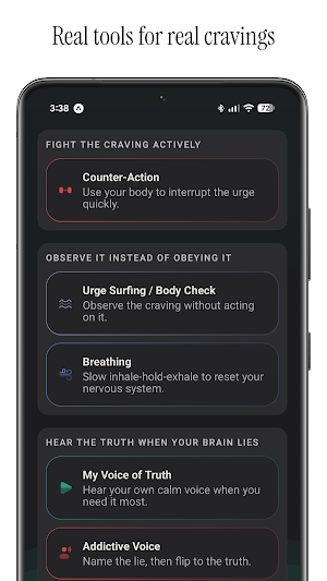 Craving Toolkit for Addiction Screenshot 3