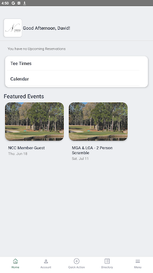 Newnan Country Club Screenshot 1