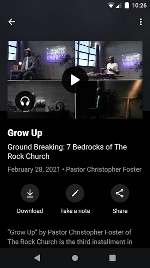 The Rock Church Bay Area Screenshot 2