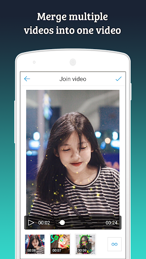 Video Cutter, Joiner & Mixer (Video On Video) Screenshot 1