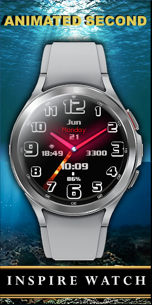 Inspire X - Analog Watch Face Screenshot 0