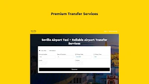 Seville Airport Taxi Screenshot 2