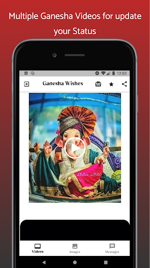 Ganesha Video Status Screenshot 1