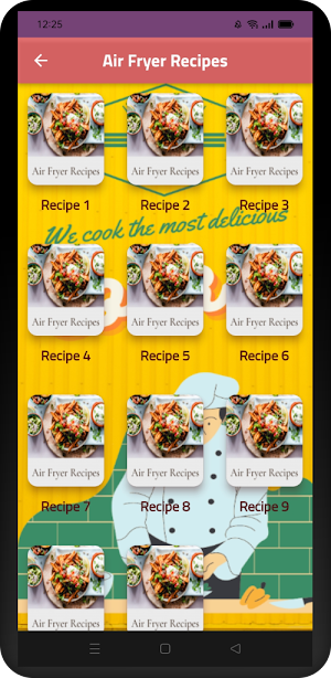 Chef Kitchen Recipes Screenshot 2