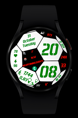 Football Watch Face Wear OS Screenshot 3