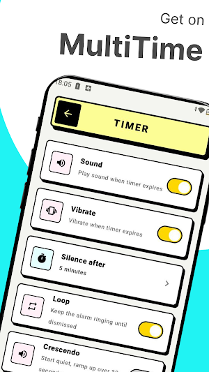M-Timer: Countdown & Stopwatch Screenshot 3