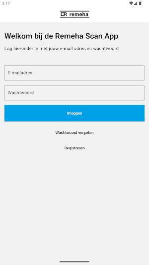 Remeha Scan App Screenshot 3