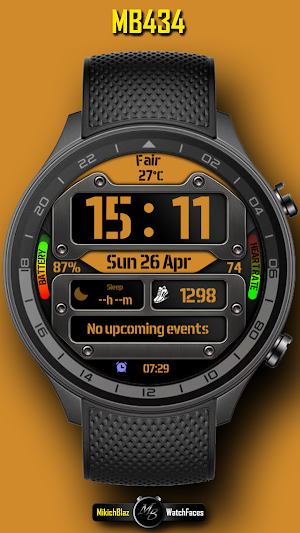 Digital watch MB434 Screenshot 1