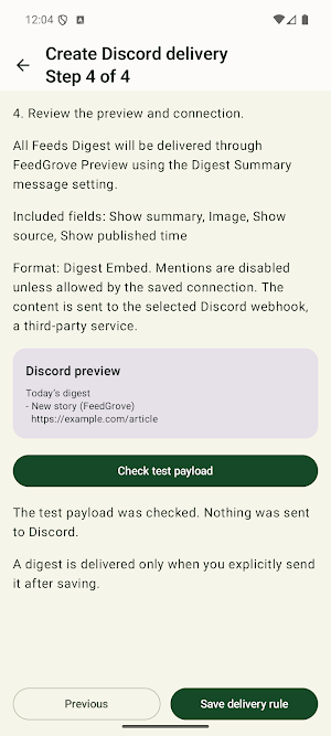 FeedGrove - RSS Feed Reader Screenshot 1