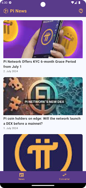 Pi News Screenshot 1