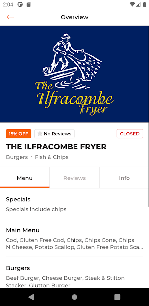 The Ilfracombe Fryer Screenshot 0