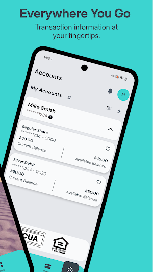 White Sands FCU Mobile Banking Screenshot 1