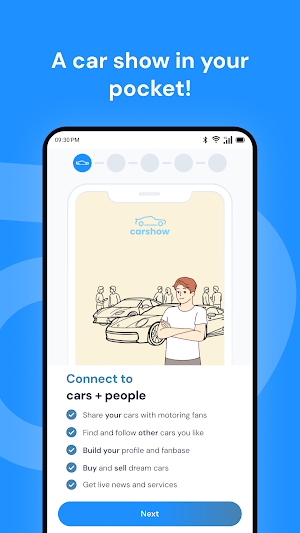 Carshow App Screenshot 0