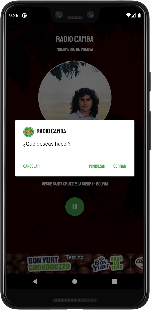Radio Camba Screenshot 2