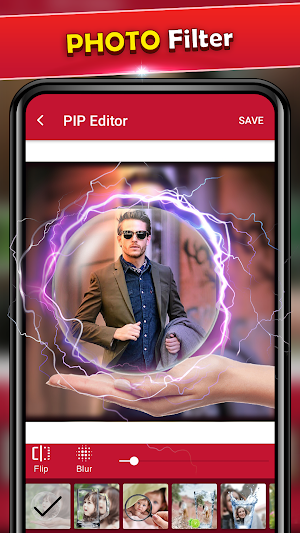 PIP Camera & Photo Editor Screenshot 2