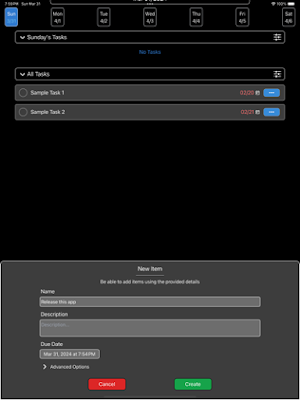 Sequenced: ADHD Manager Screenshot 3