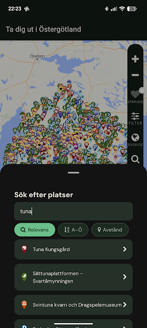 Ta dig ut i Östergötland Screenshot 1