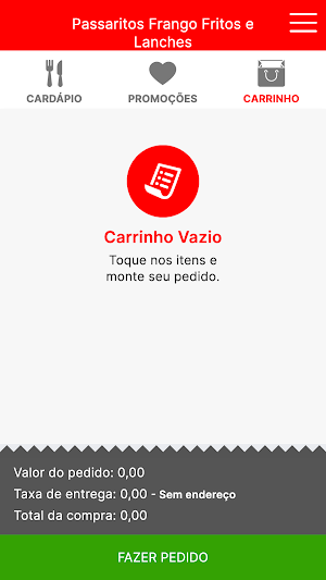 Passaritos Frango Frito Screenshot 2