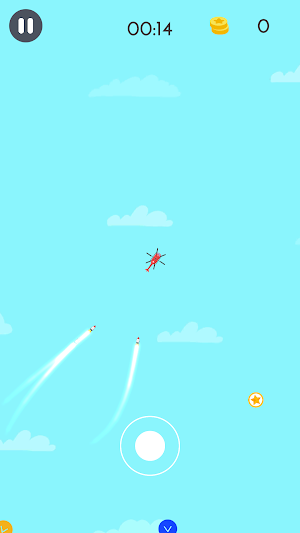 Plane Rush : Escape from Missile Screenshot 2