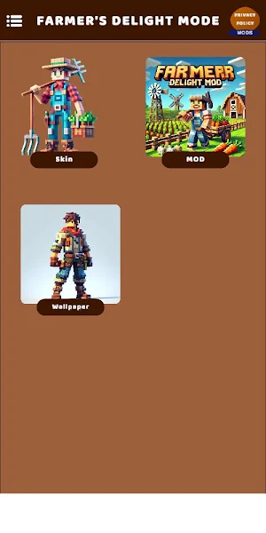 Farmer Delight Mode For MCPE Screenshot 0