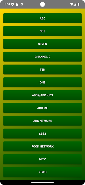 Australia Online Live TV Screenshot 0