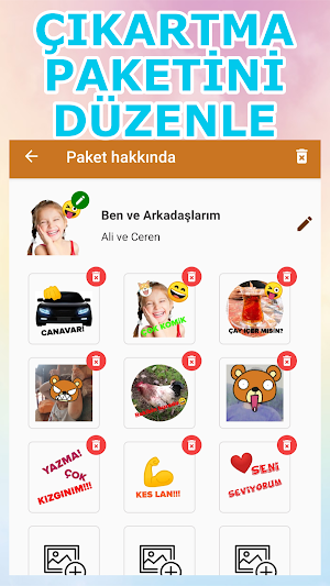 Turkish Stickers Store for WhatsApp -WAStickerApps Screenshot 3