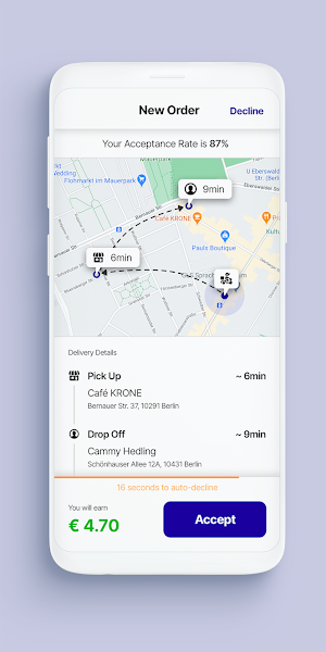 Hungerstation rider Screenshot 0