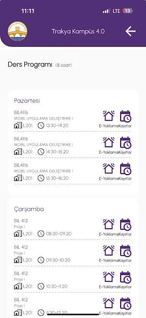 Trakya Kampüs 4.0 Screenshot 2