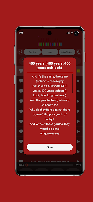Bob Marley & Lyrics Offline Screenshot 3