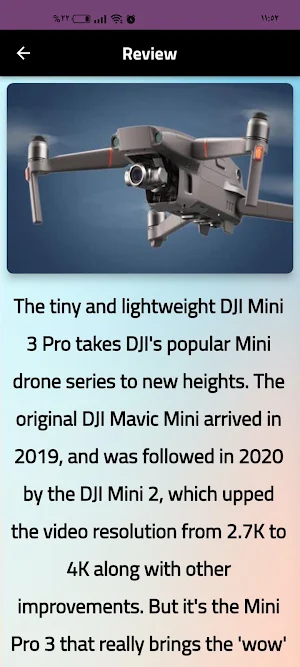 DJI Mini 3 Pro guide Screenshot 1