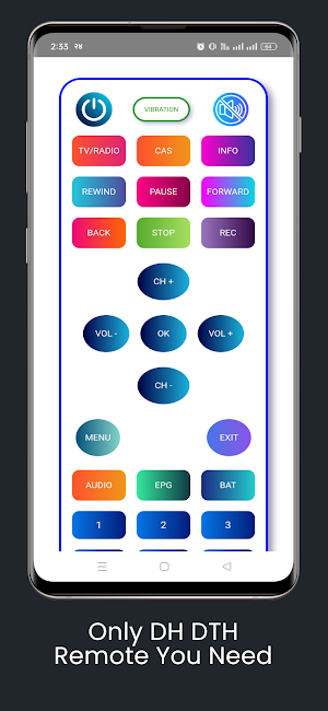 DishHome Remote (DTH) Screenshot 1
