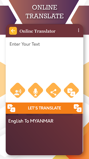 English to Myanmar Translator Screenshot 2