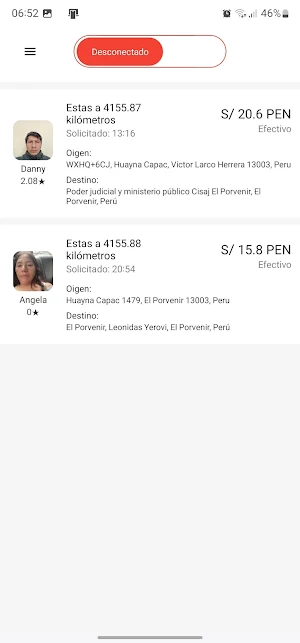 TRANS.RAMOS Conductor Screenshot 2