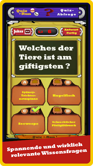 Quiz & Run: Schlaue Action ! Screenshot 3