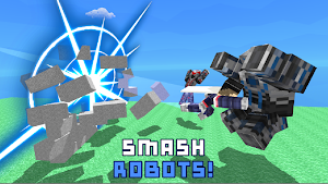 Flying Superhero: Blocky World Screenshot 2