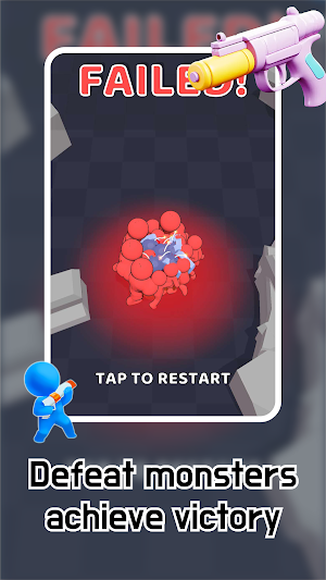 Shoot & Merge Heroes Screenshot 1